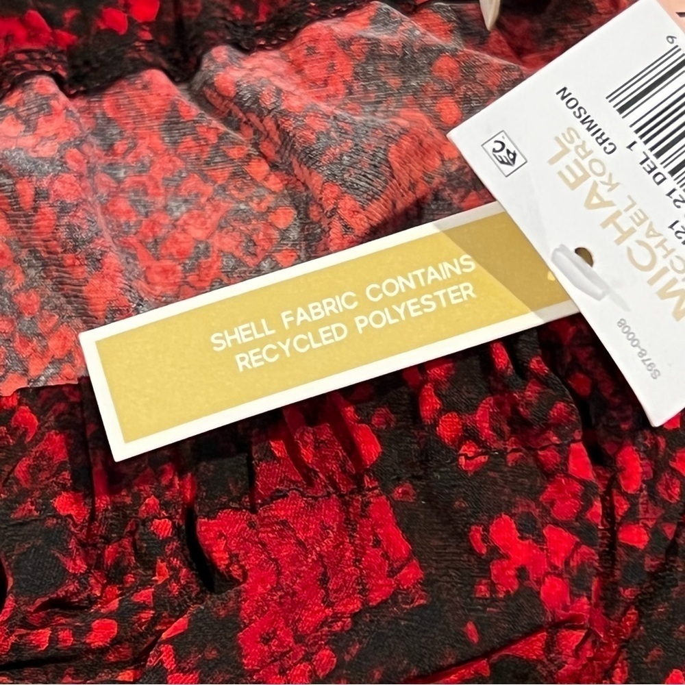 NEW Michael Kors Plus Size 2X Python One Shoulder… - image 8